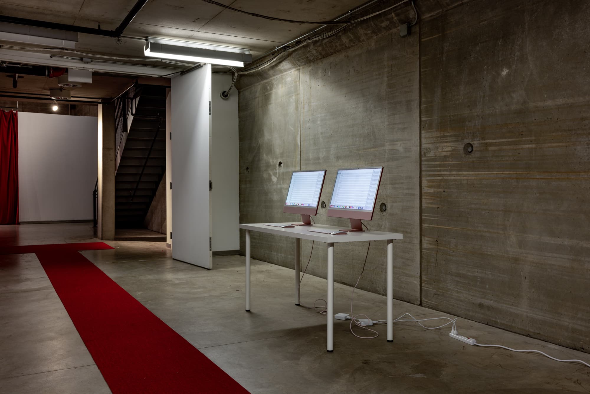 Installation view, 82 Nights Only*, Gertie Hub, 2026. Photo: Evan Jenkins.