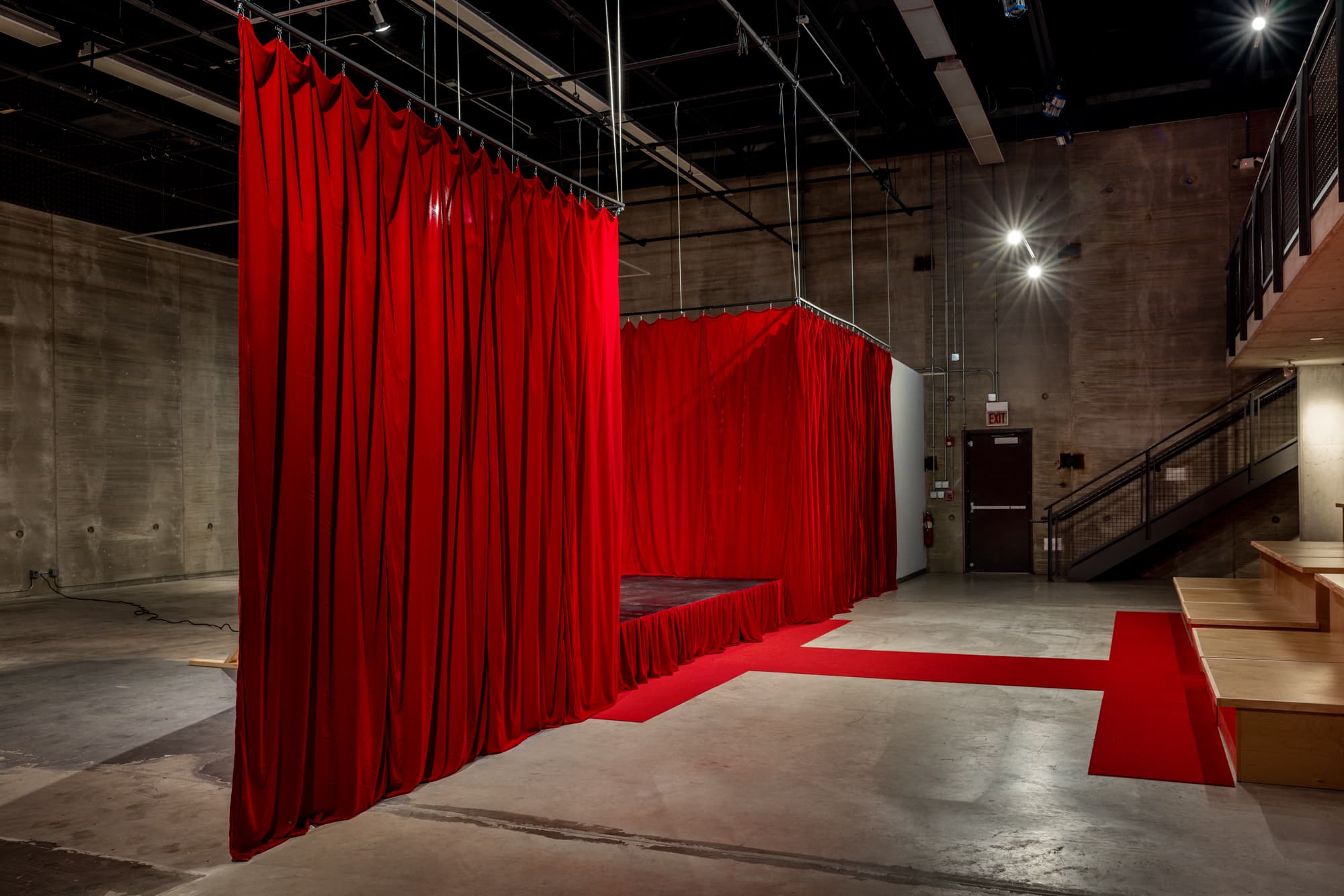 Installation view, 82 Nights Only*, Gertie Hub, 2026. Photo: Evan Jenkins.