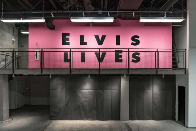 Elvis Lives 2025 exhibition space