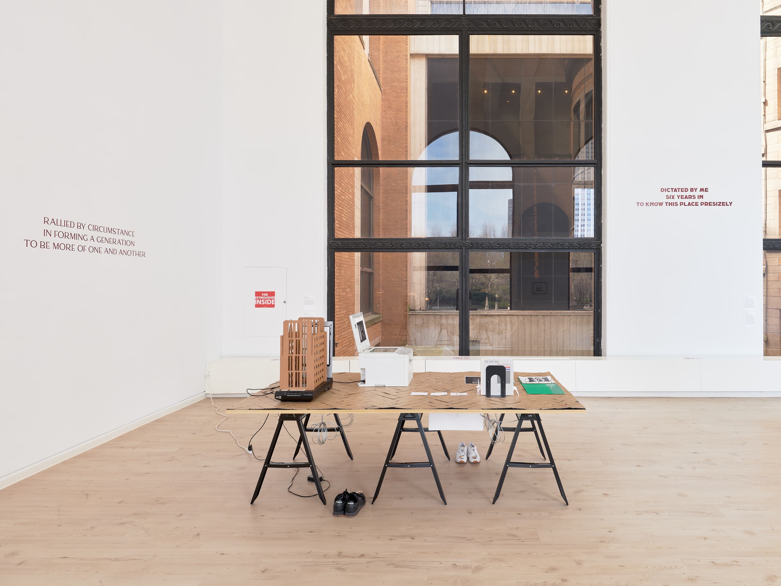 Ornament & Information, installation view